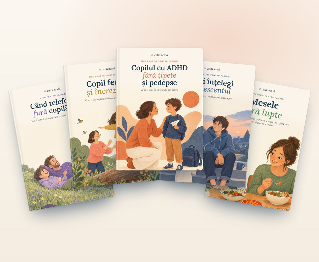 Cele 5 ebookuri Calm Acasă